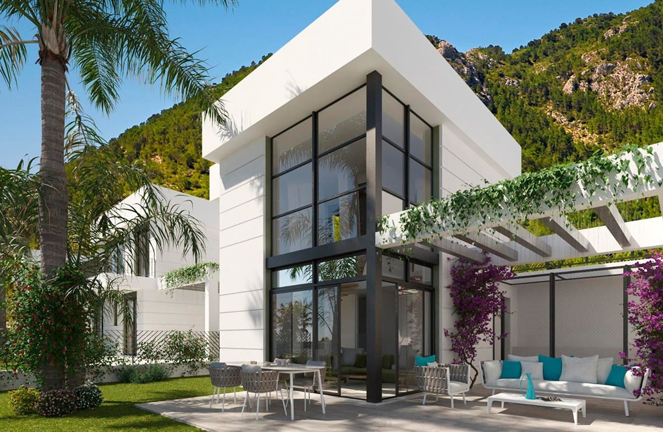 Chalet de 4 habitaciones en Polop en venta con piscina garaje - 485.000 € (Ref: 7089708)