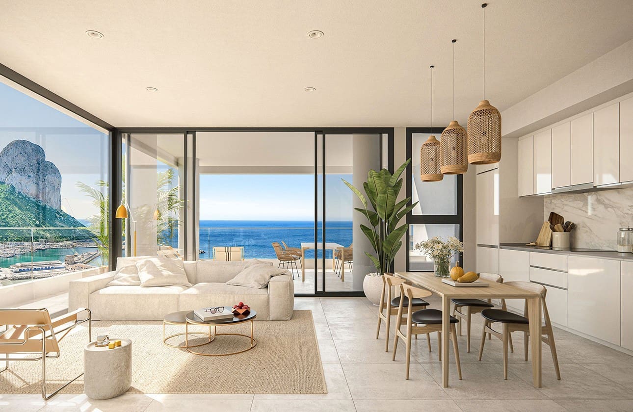 3 soveværelse Lejlighed til salg i Calpe / Calp med swimmingpool garage - € 890.000 (Ref: 7089944)