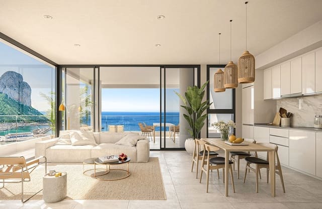 3 soveværelse Lejlighed til salg i Playa Arenal - Bol, Calpe / Calp med swimmingpool garage - € 890.000 (Ref: 7089944)