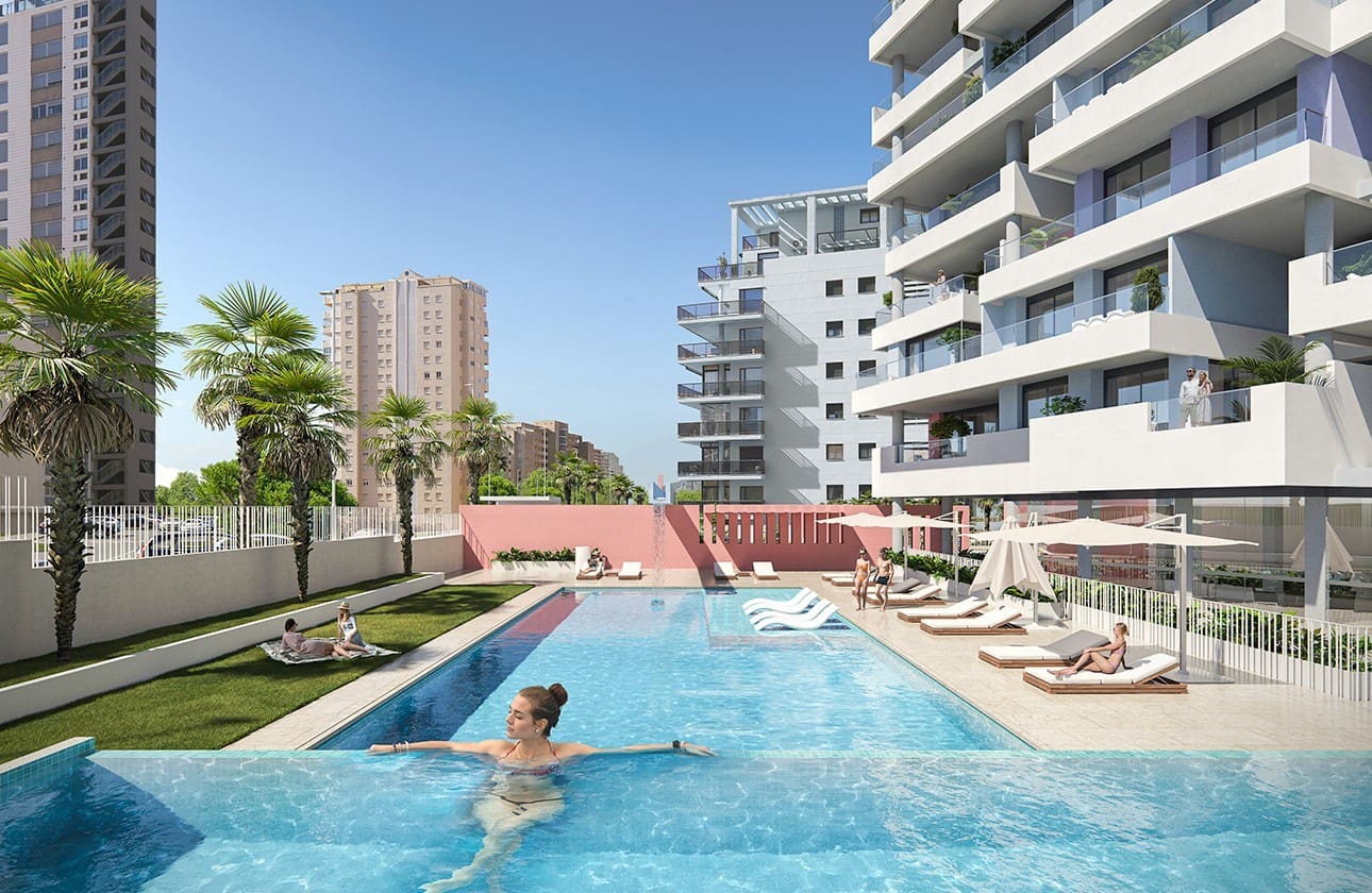3 soveværelse Lejlighed til salg i Calpe / Calp med swimmingpool garage - € 890.000 (Ref: 7089944)