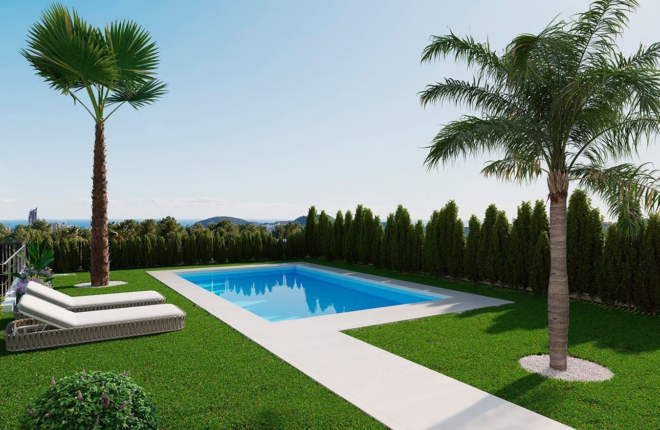 3 bedroom Villa for sale in Finestrat with pool garage - € 1,145,000 (Ref: 7090269)