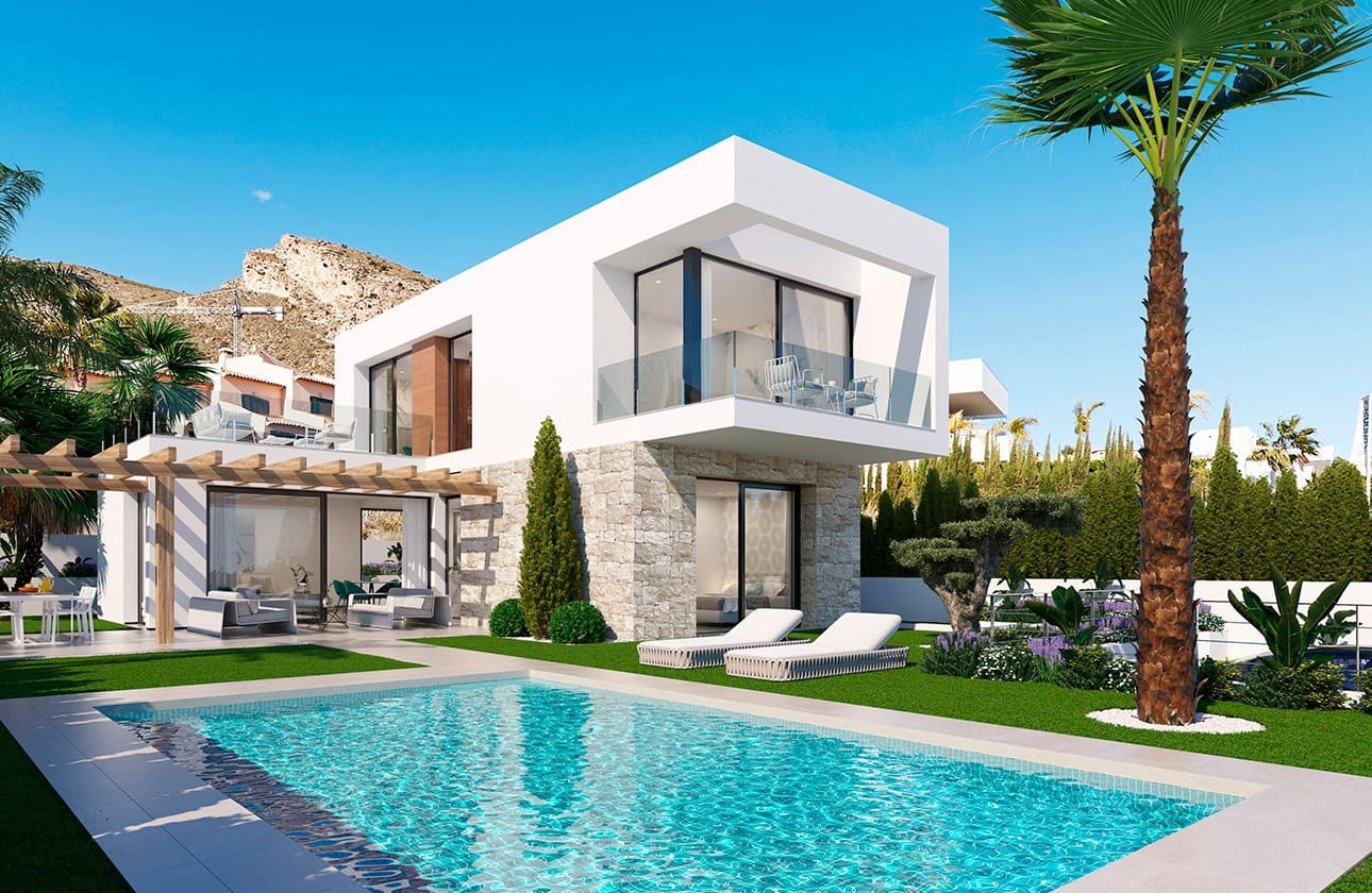 3 bedroom Villa for sale in Finestrat with pool garage - € 1,145,000 (Ref: 7090269)