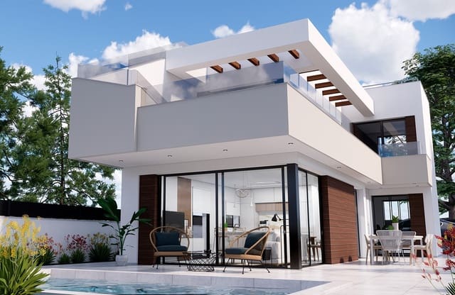 Chalet de 3 habitaciones en Pinar de Campoverde, Pilar de la Horadada en venta con piscina garaje - 399.000 € (Ref: 7143722)