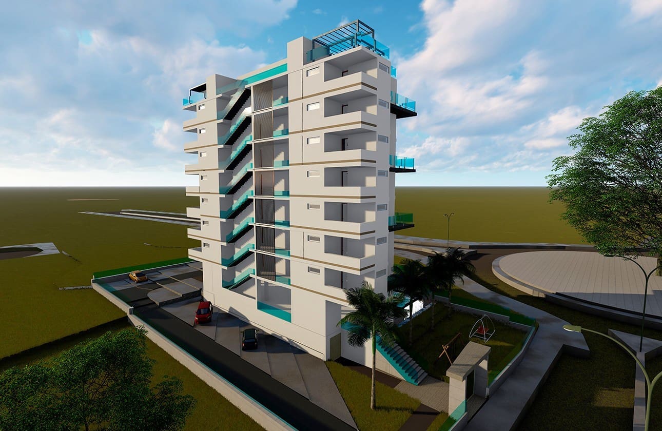 2 sovrum Lägenhet till salu i Benidorm med pool garage - 290 000 € (Ref: 7169235)