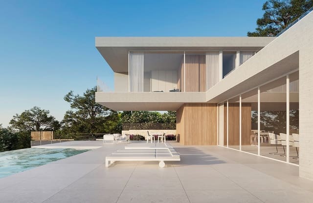 4 makuuhuone Huvila myytävänä paikassa Benissa mukana uima-altaan 
autotalli - 2 595 000 € (Ref: 7224454)