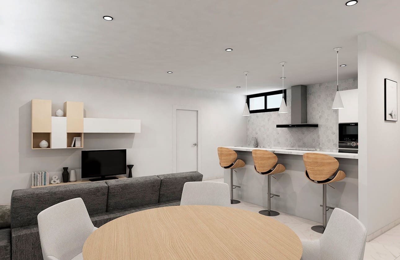 4 makuuhuone Huvila myytävänä paikassa La Nucia mukana uima-altaan 
autotalli - 600 000 € (Ref: 7230065)