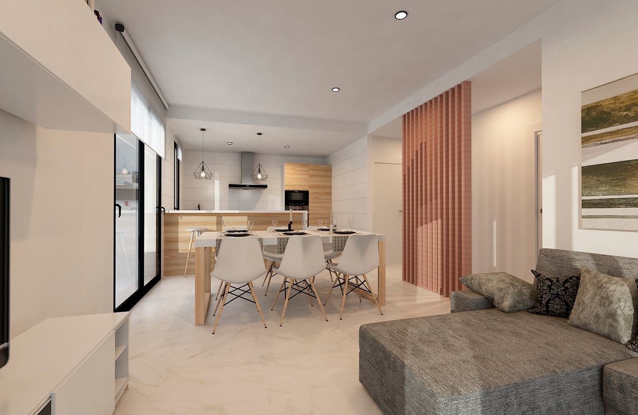 4 makuuhuone Huvila myytävänä paikassa La Nucia mukana uima-altaan 
autotalli - 600 000 € (Ref: 7230065)