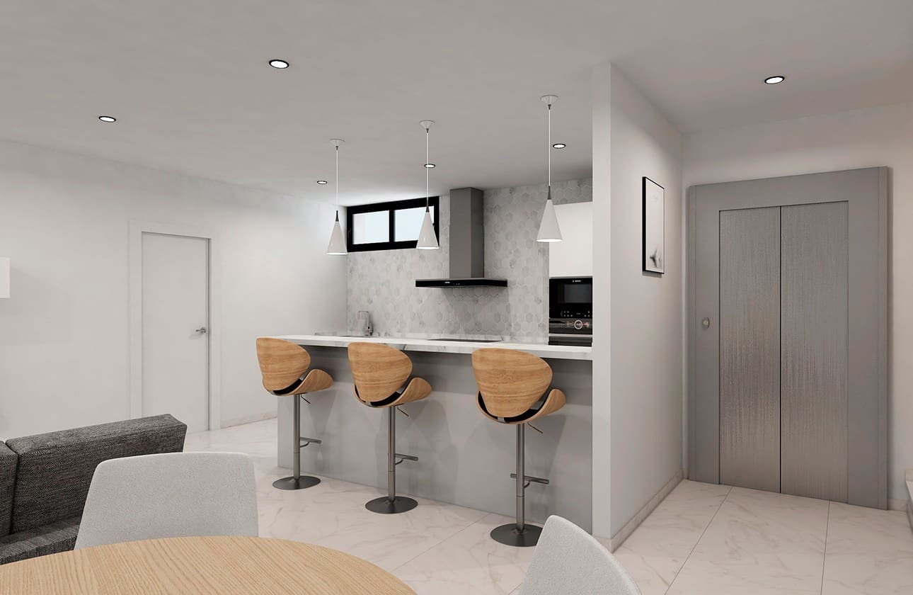 4 makuuhuone Huvila myytävänä paikassa La Nucia mukana uima-altaan 
autotalli - 600 000 € (Ref: 7230065)