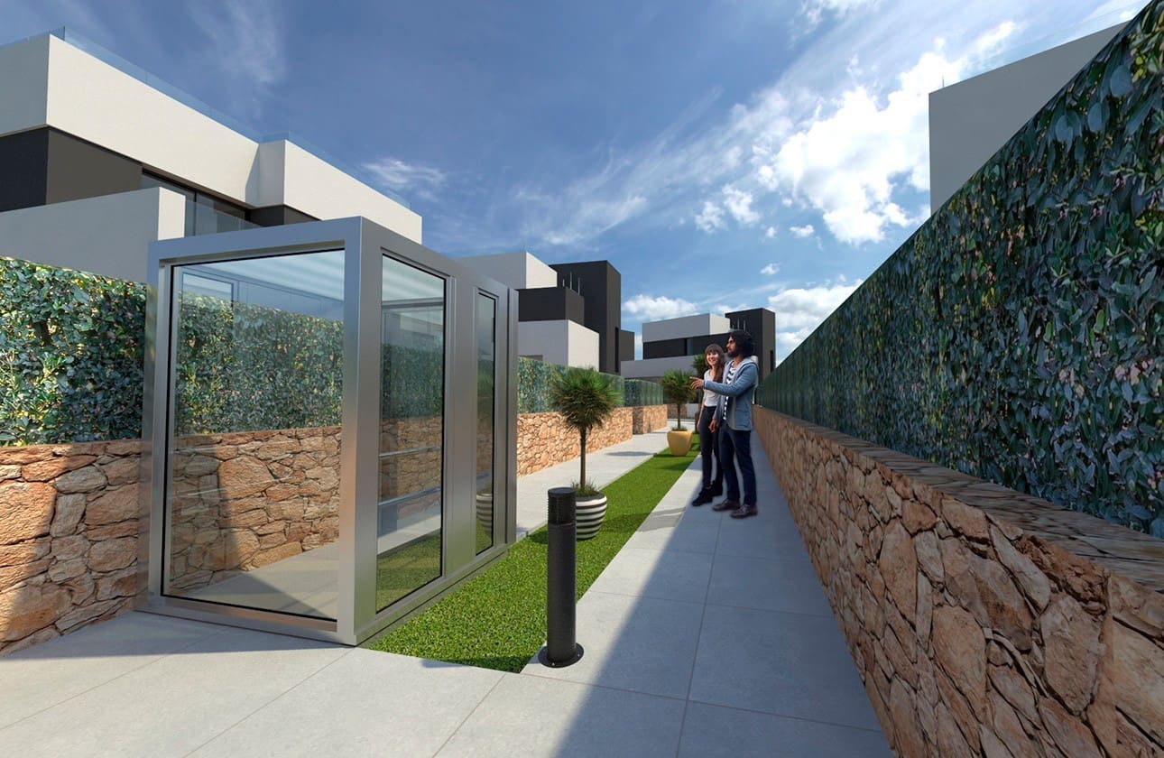 4 makuuhuone Huvila myytävänä paikassa La Nucia mukana uima-altaan 
autotalli - 600 000 € (Ref: 7230065)