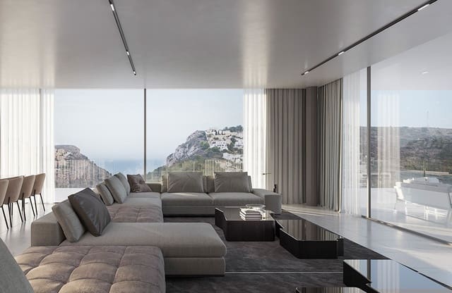 4 soverom Villa til salgs i Benimeit - Tabaira, Teulada-Moraira med svømmebasseng garasje - € 3 150 000 (Ref: 7460674)