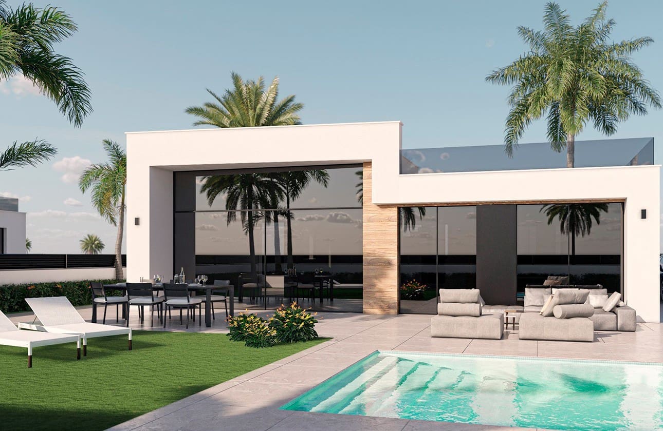 3 soveværelse Villa til salg i Alhama de Murcia med swimmingpool garage - € 349.000 (Ref: 7502756)