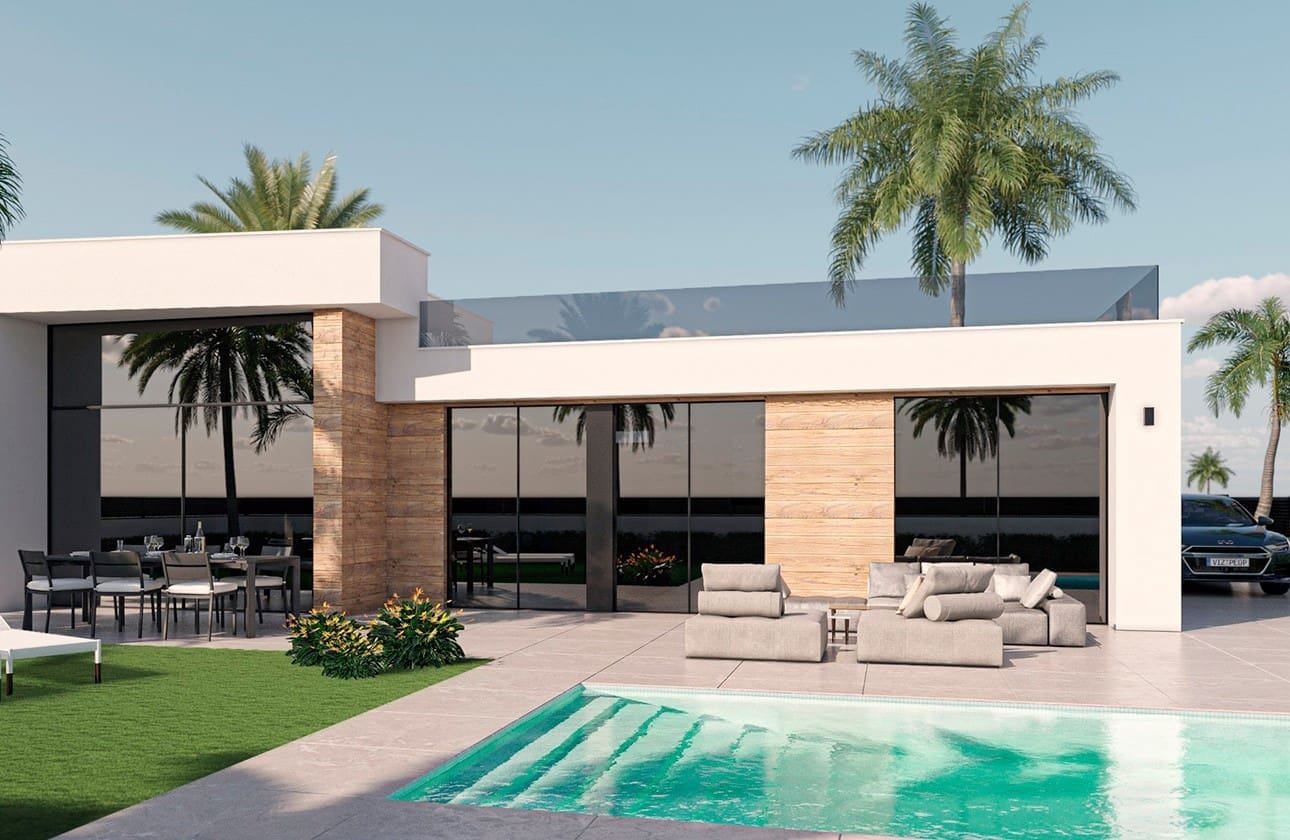3 soveværelse Villa til salg i Alhama de Murcia med swimmingpool garage - € 349.000 (Ref: 7502756)