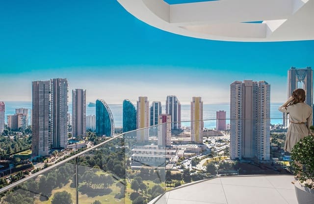 2 soverom Leilighet til salgs i Via Parque, Benidorm med svømmebasseng garasje - € 489 000 (Ref: 7506620)