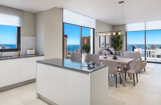 2 soverom Leilighet til salgs i Via Parque, Benidorm med svømmebasseng garasje - € 507 000 (Ref: 7507357)