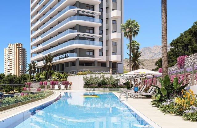 3 soverom Penthouse til salgs i Via Parque, Benidorm med svømmebasseng garasje - € 800 000 (Ref: 7507358)