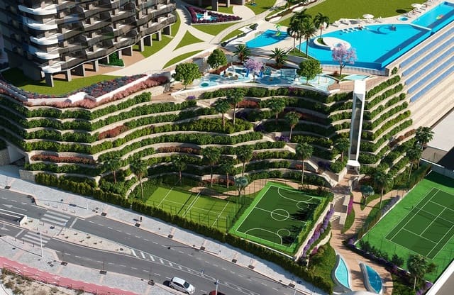 2 soverom Leilighet til salgs i Playa Poniente, Benidorm med svømmebasseng garasje - € 610 000 (Ref: 7507360)