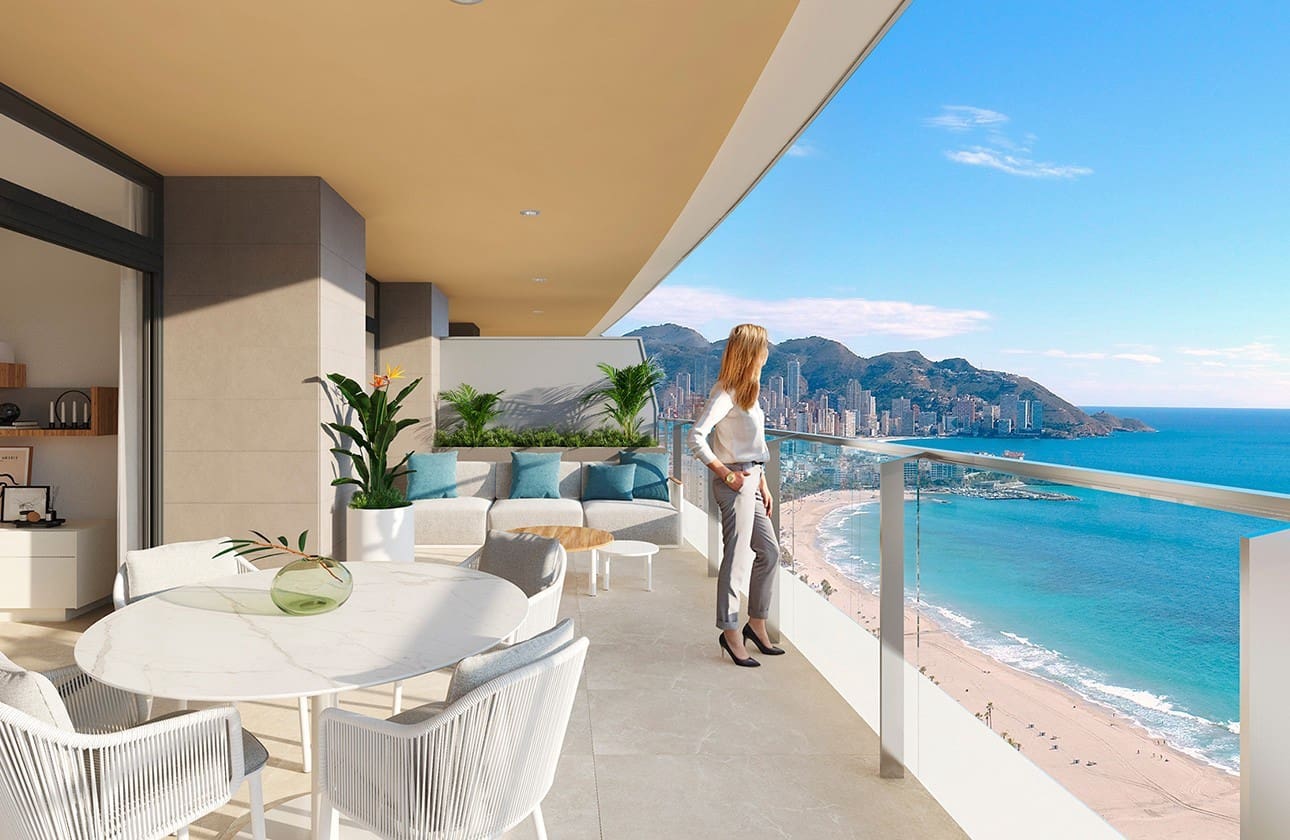 2 soverom Leilighet til salgs i Benidorm med svømmebasseng garasje - € 669 000 (Ref: 7507361)