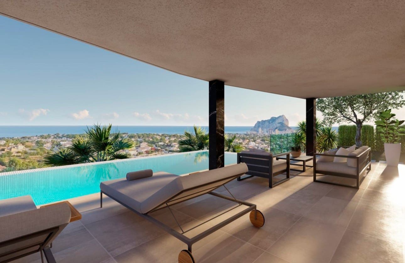 4 soverom Villa til salgs i Calpe / Calp med svømmebasseng garasje - € 1 985 000 (Ref: 7525325)