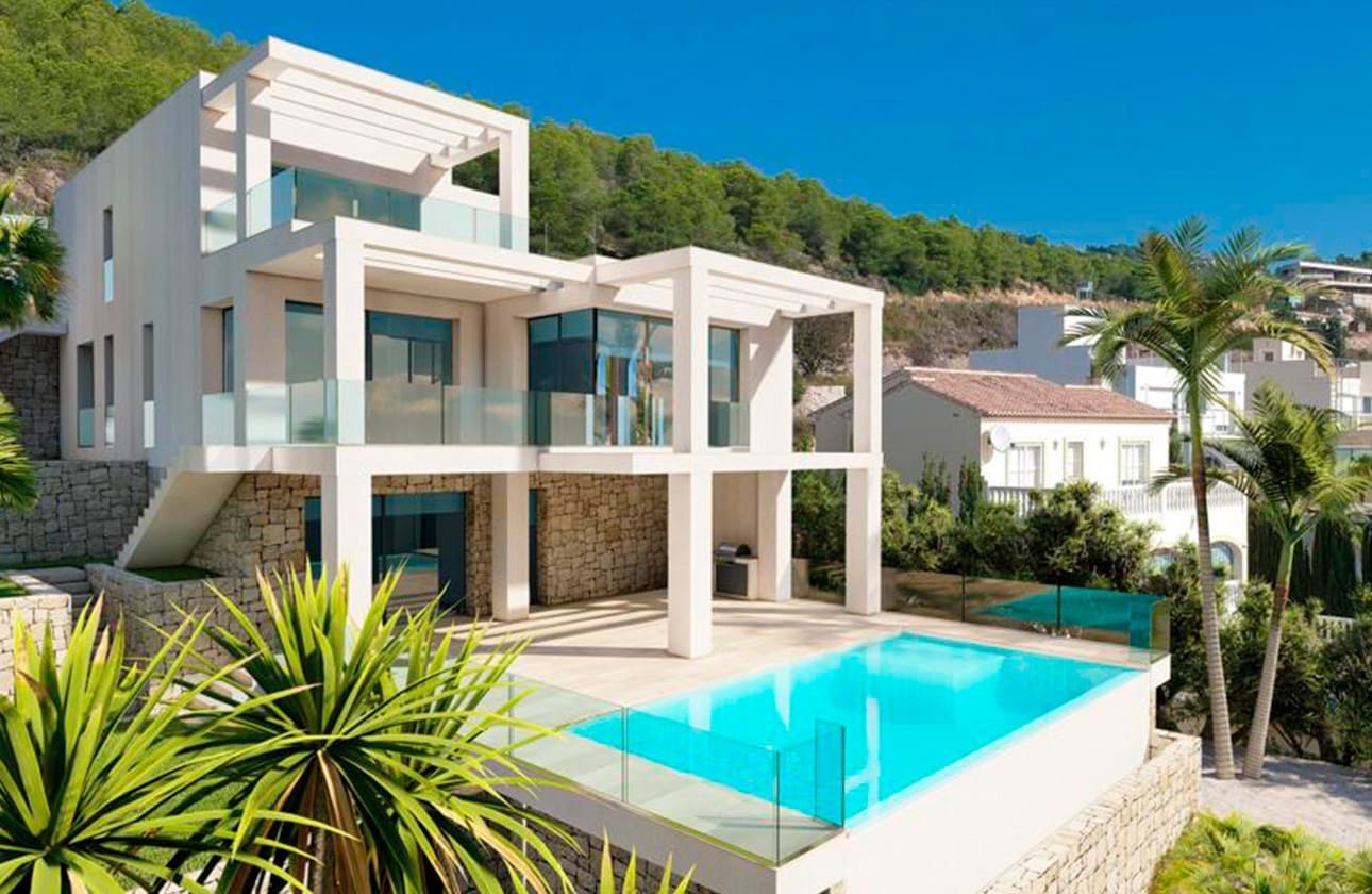 4 soverom Villa til salgs i Calpe / Calp med svømmebasseng garasje - € 1 985 000 (Ref: 7525325)