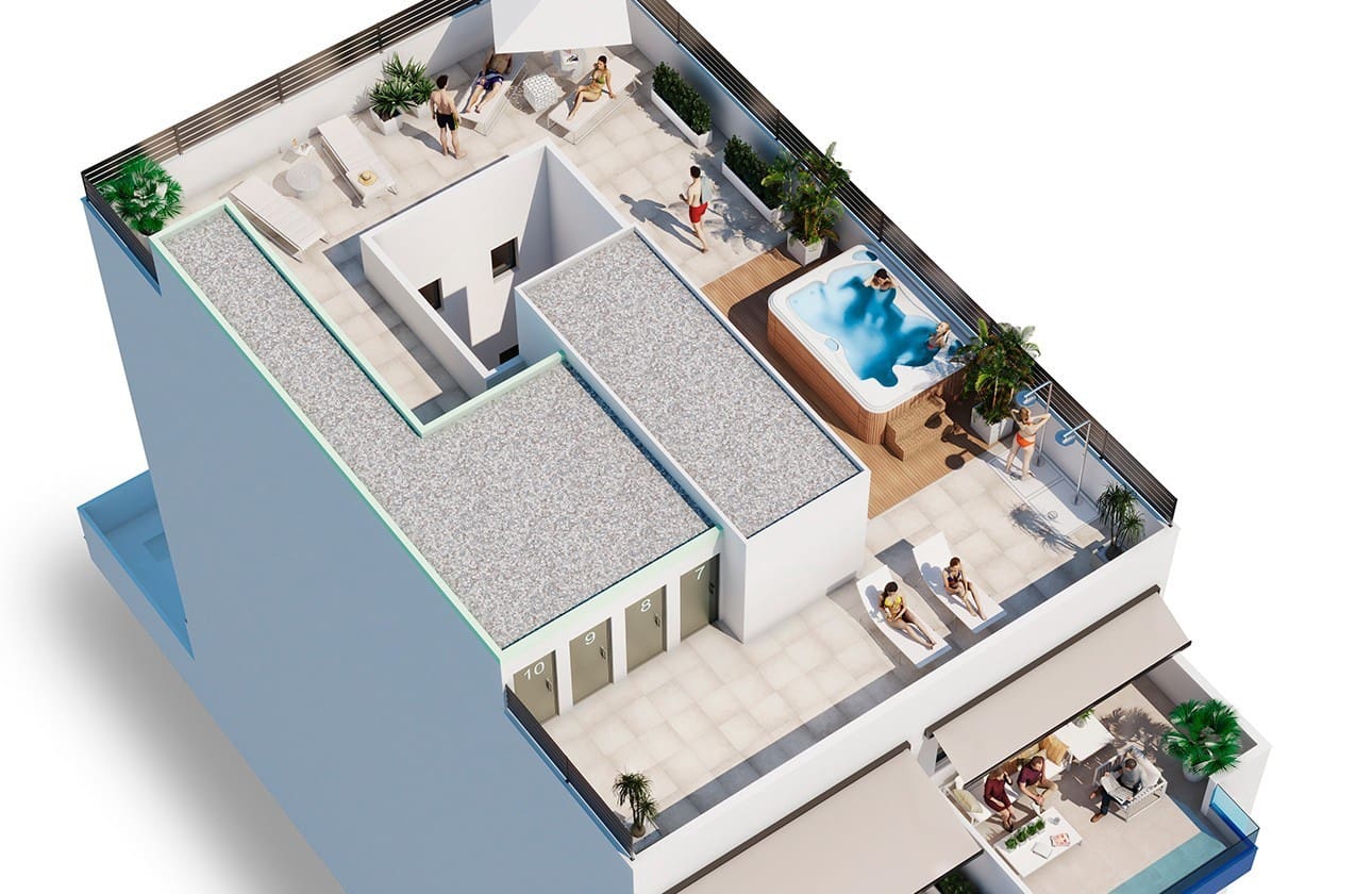 3 camera da letto Appartamento in vendita in Guardamar del Segura con piscina garage - 269.500 € (Rif: 7539216)