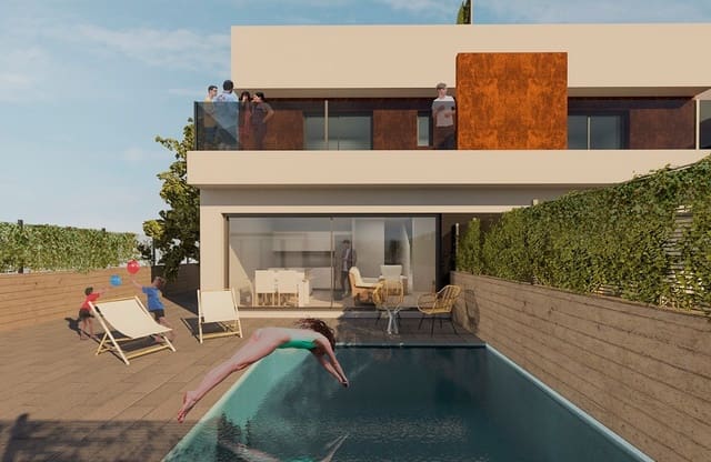 3 quarto Casa em Banda para venda em Santiago de la Ribera, San Javier com piscina garagem - 425 000 € (Ref: 7539218)