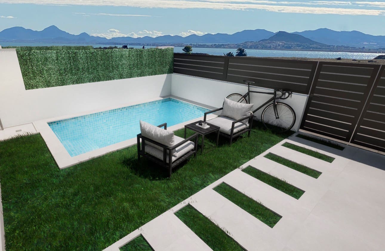 3 chambre Villa/Maison à vendre à Los Alcazares avec piscine garage - 419 900 € (Ref: 7621820)