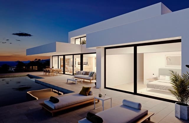 Chalet de 4 habitaciones en Cumbre del Sol, Benitachell / Benitatxell en venta con piscina garaje - 2.720.000 € (Ref: 7626965)