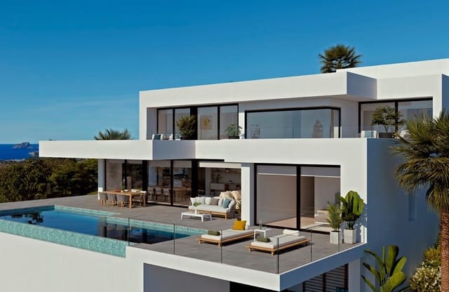 Chalet de 4 habitaciones en Cumbre del Sol, Benitachell / Benitatxell en venta con piscina garaje - 2.720.000 € (Ref: 7626965)