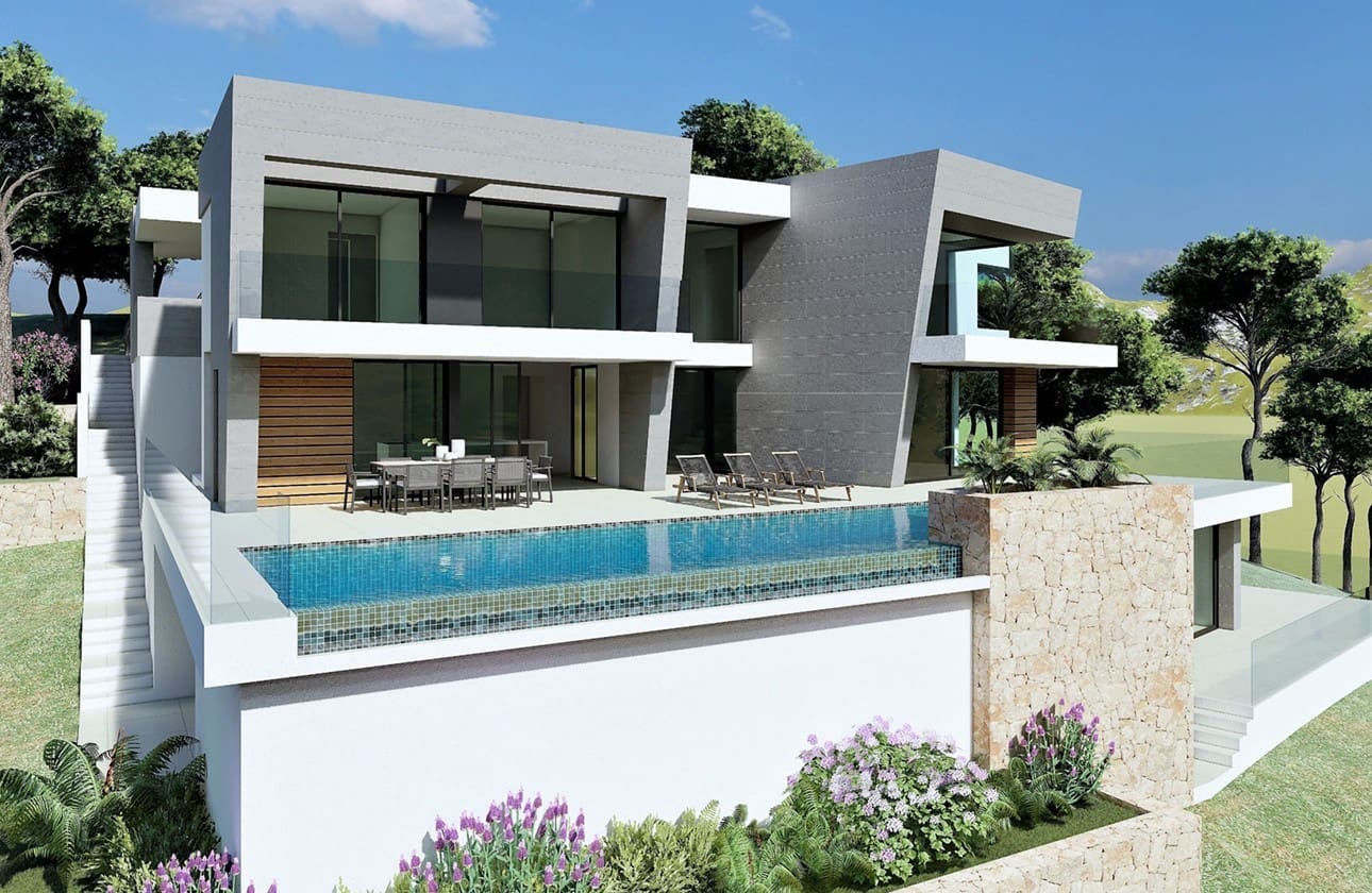 3 bedroom Villa for sale in Cumbre del Sol with pool garage - € 2,421,000 (Ref: 7629593)