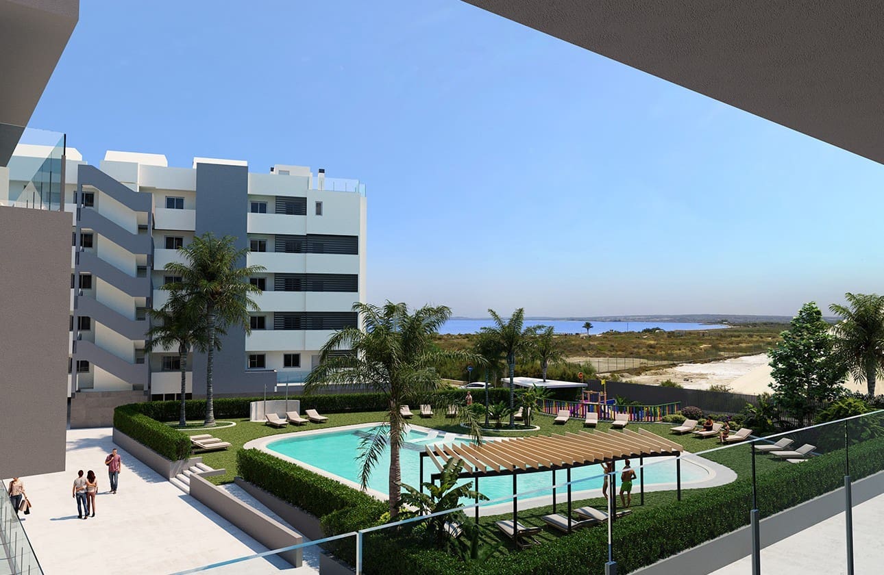 2 chambre Penthouse à vendre à Santa Pola avec piscine garage - 420 000 € (Ref: 7659085)