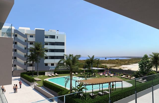 Ático de 2 habitaciones en Playa Tamarit - Playa Lissa, Santa Pola en venta con piscina garaje - 420.000 € (Ref: 7659085)