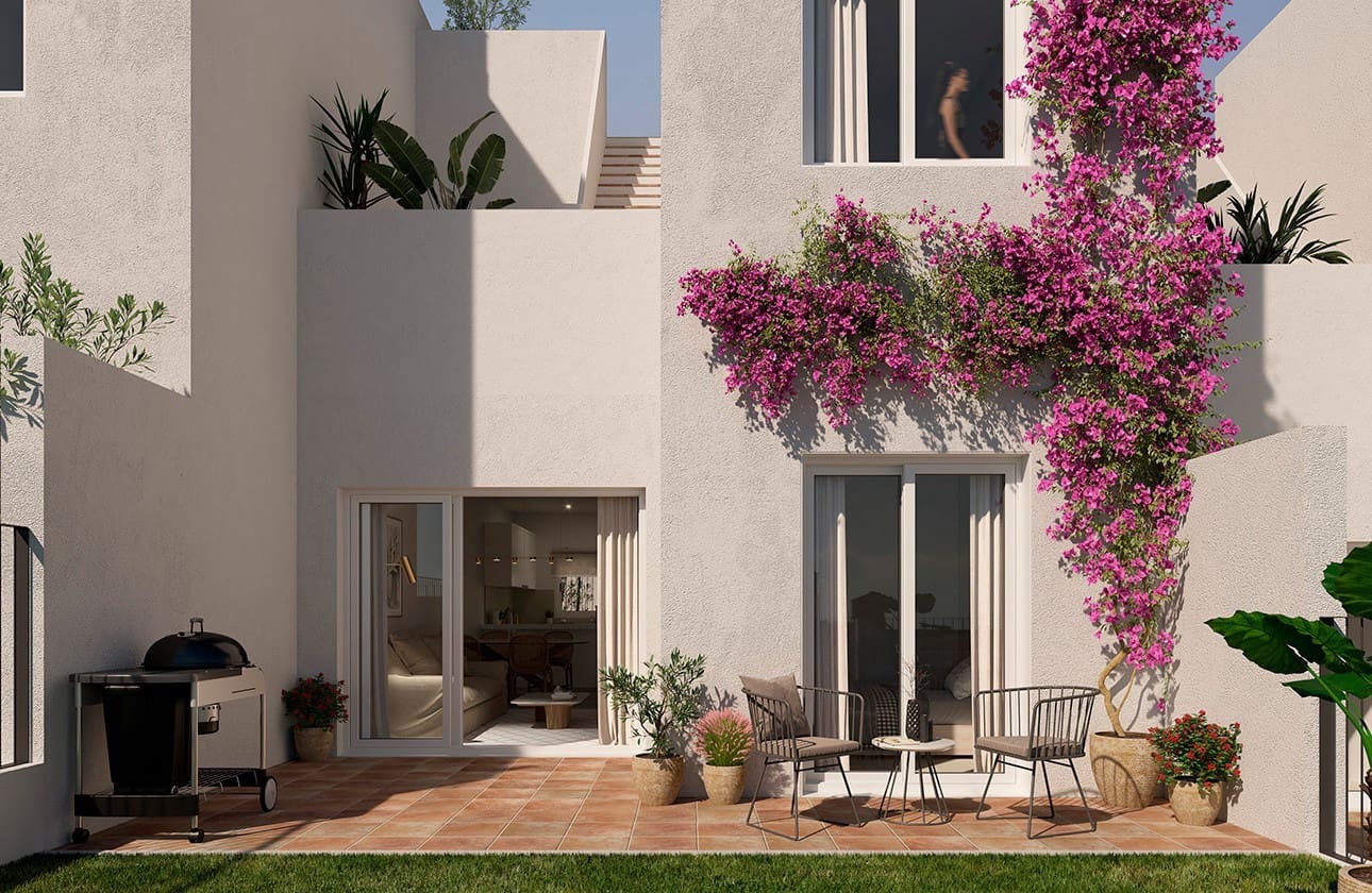 3 sypialnia Dom na sprzedaż w Monforte del Cid z basenem garażem - 332 500 € (Ref: 7673599)