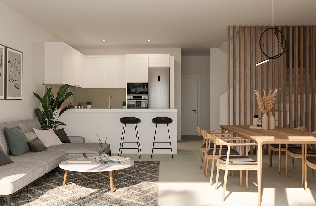 3 sypialnia Dom na sprzedaż w Monforte del Cid z basenem garażem - 332 500 € (Ref: 7673599)