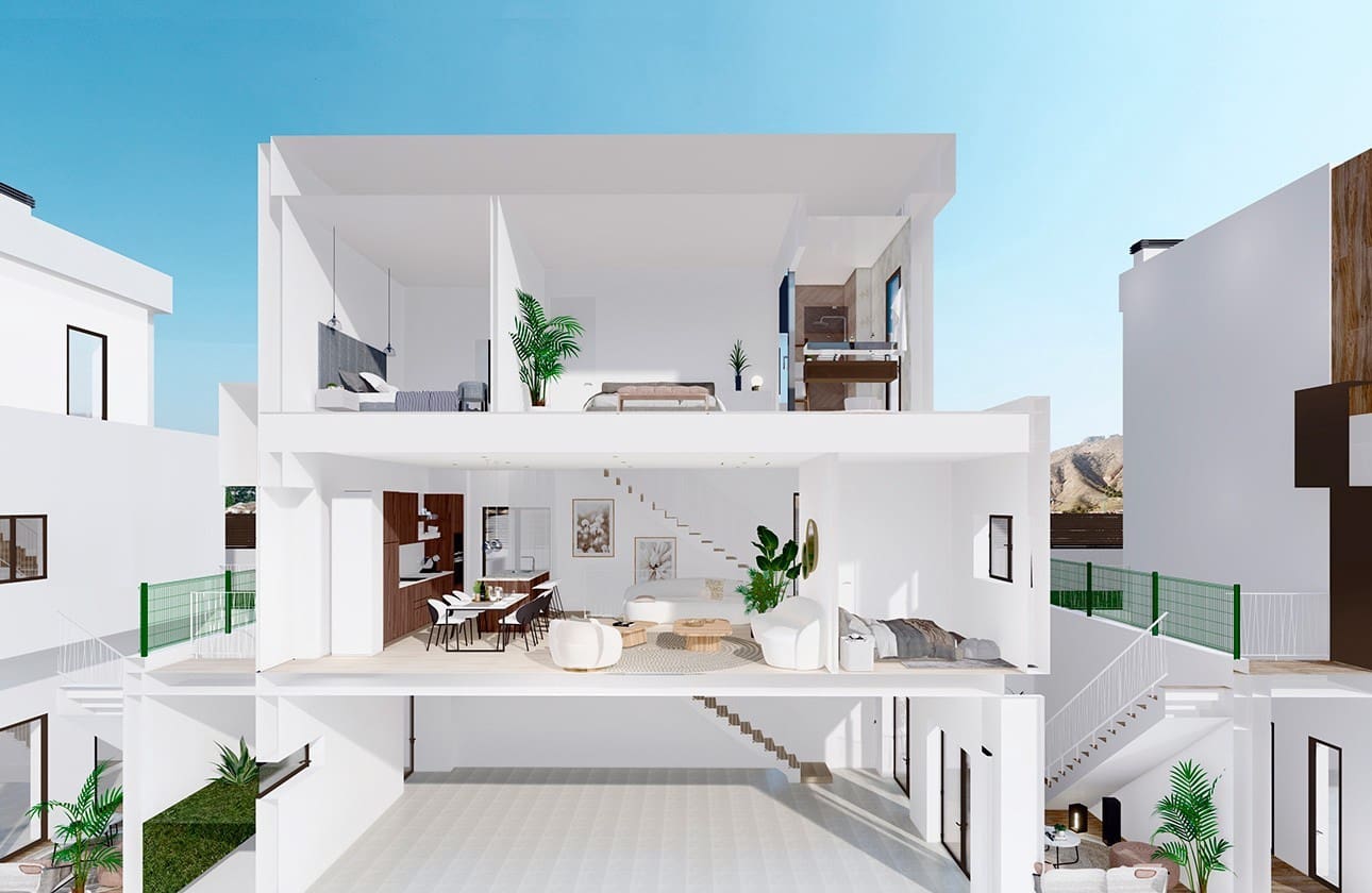 3 sovrum Villa till salu i Finestrat med pool garage - 590 000 € (Ref: 7673606)