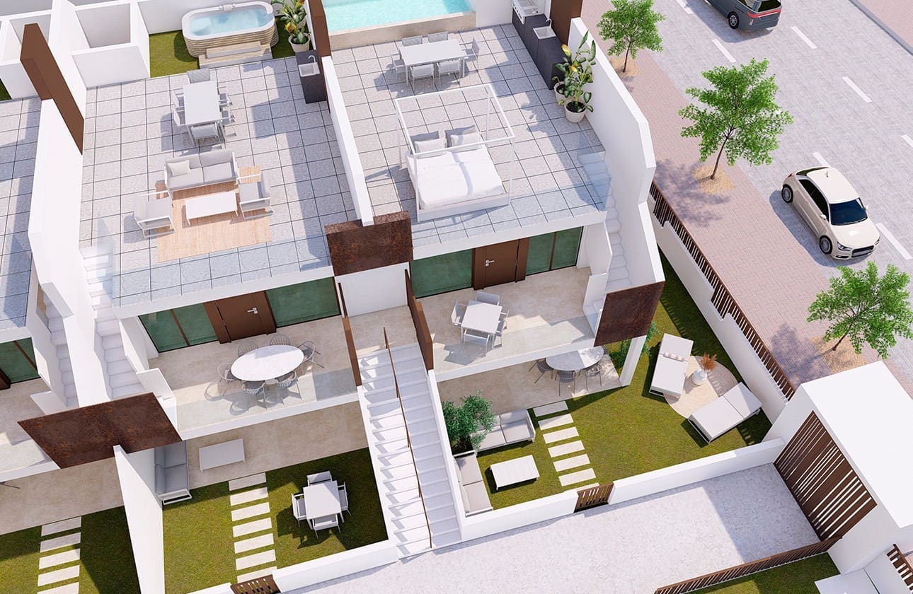 2 soverom Leilighet til salgs i Pilar de la Horadada med svømmebasseng garasje - € 252 900 (Ref: 7841807)