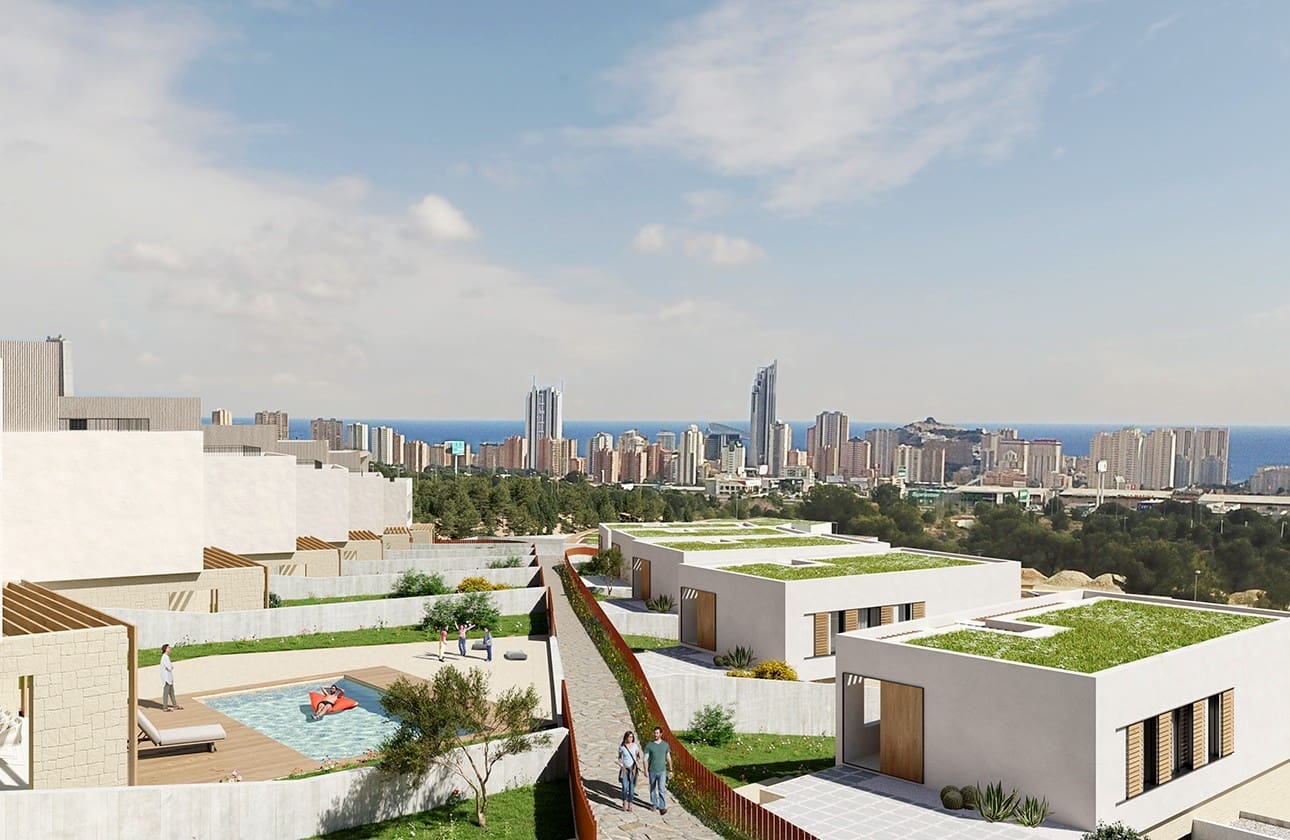 Chalet de 3 habitaciones en Finestrat en venta con piscina garaje - 760.000 € (Ref: 7858893)