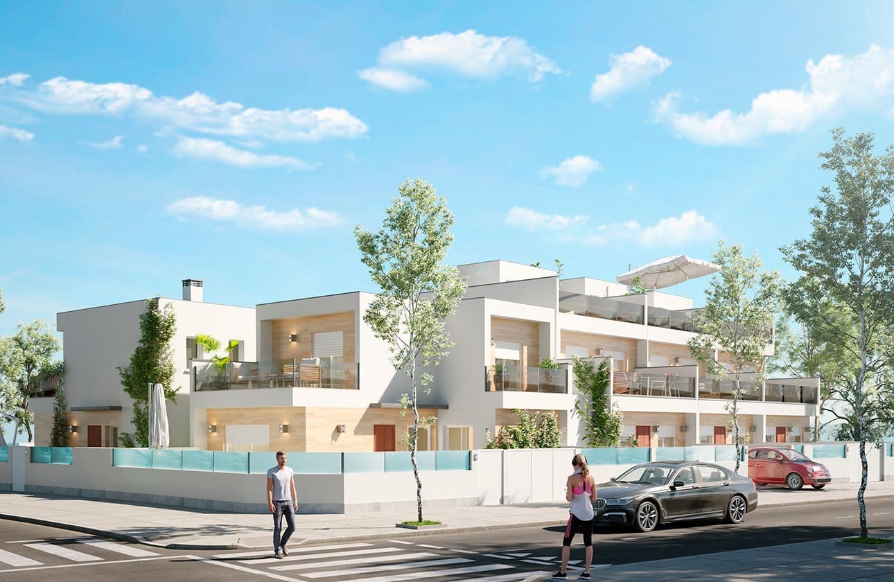 3 soveværelse Byhus til salg i San Pedro del Pinatar med swimmingpool garage - € 389.000 (Ref: 7954282)