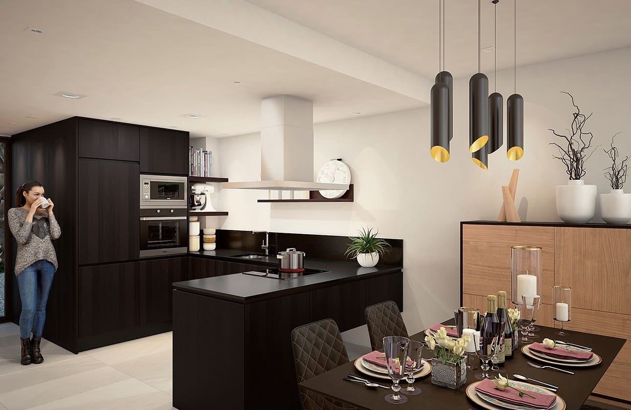 3 soverom Kjedet enebolig til salgs i Algorfa med svømmebasseng garasje - € 465 000 (Ref: 7958234)