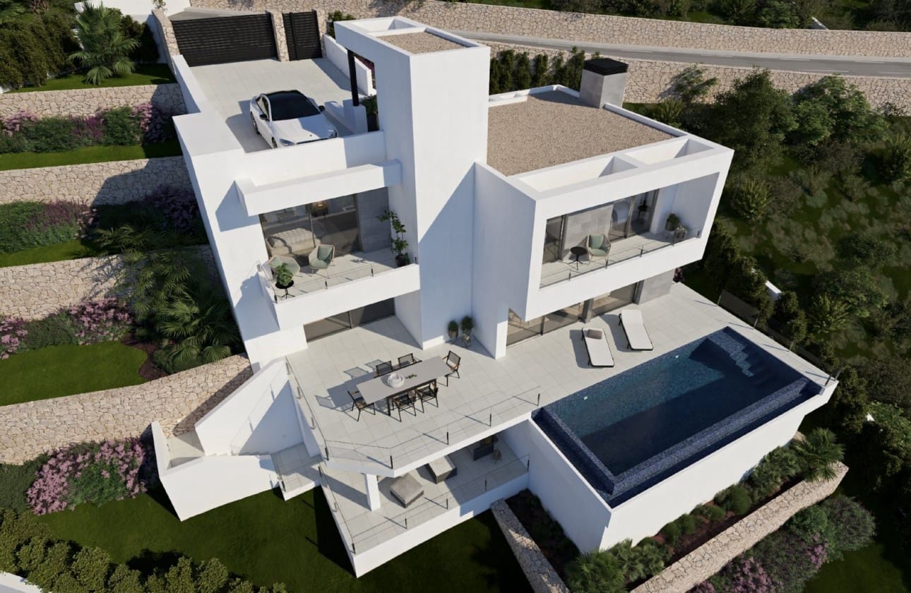 3 bedroom Villa for sale in Cumbre del Sol with pool - € 1,720,000 (Ref: 7983925)