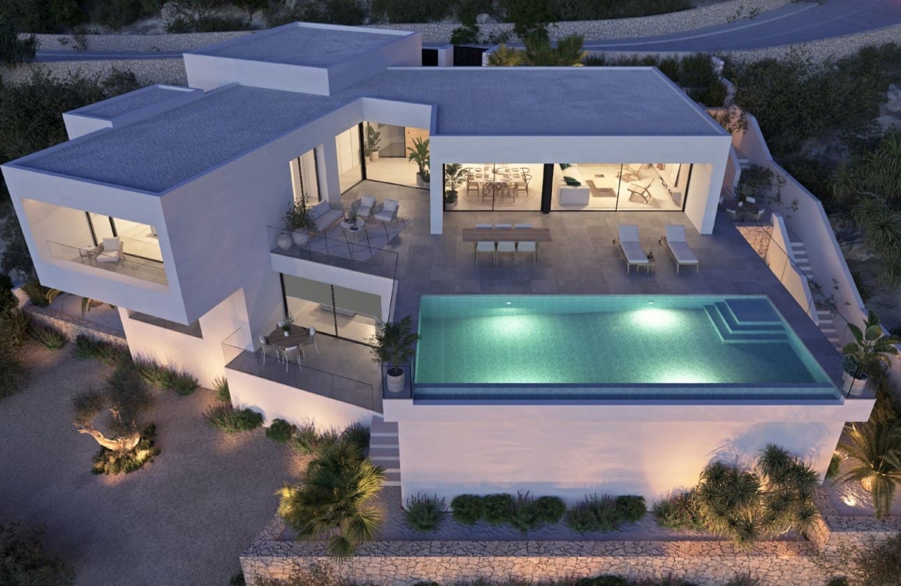 3 bedroom Villa for sale in Cumbre del Sol with pool - € 2,221,850 (Ref: 7983928)
