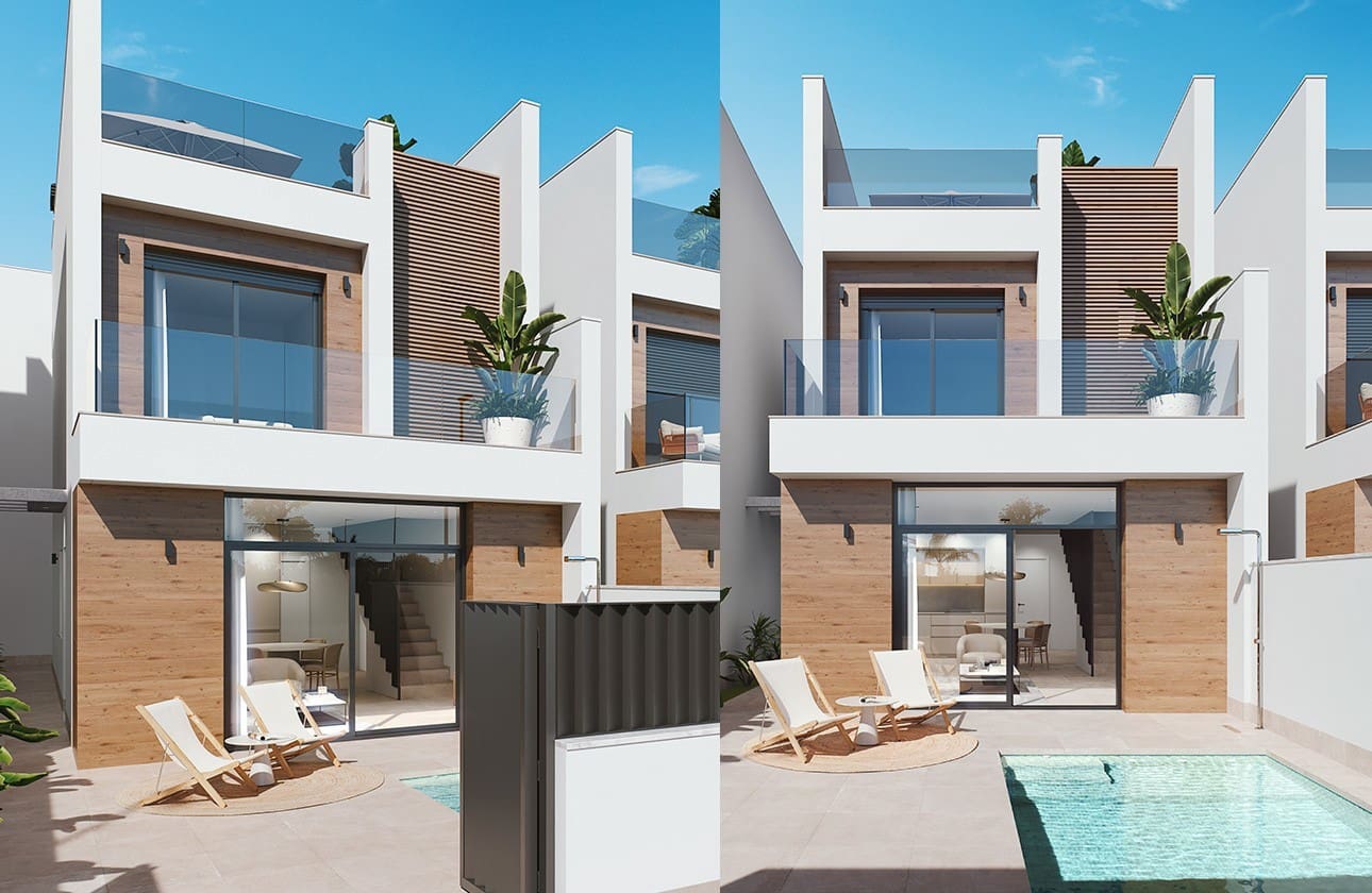 3 sovrum Villa till salu i San Pedro del Pinatar med pool garage - 369 900 € (Ref: 8031439)