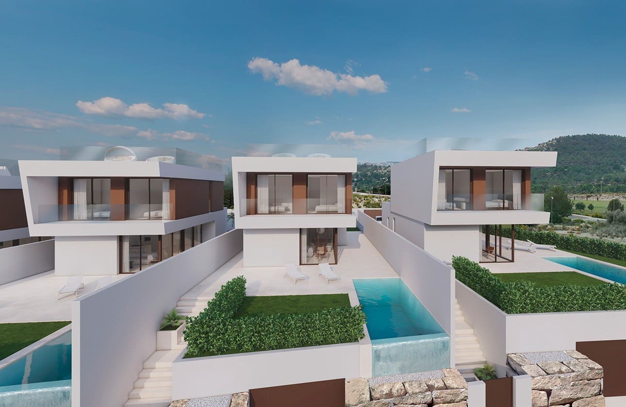 Chalet de 3 habitaciones en Finestrat en venta con piscina garaje - 670.000 € (Ref: 8046722)