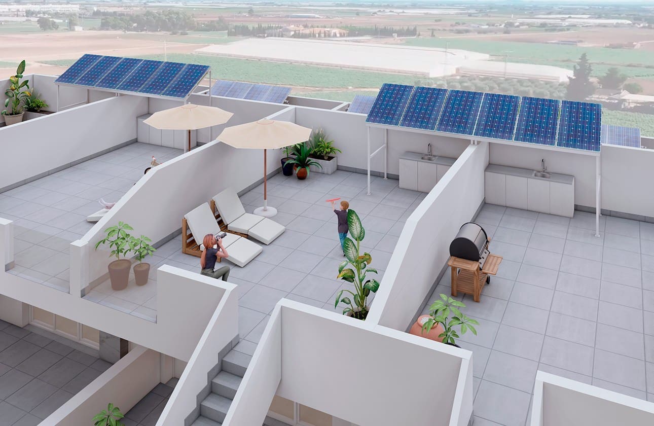 2 soverom Penthouse til salgs i Roldan med svømmebasseng garasje - € 238 000 (Ref: 8064934)