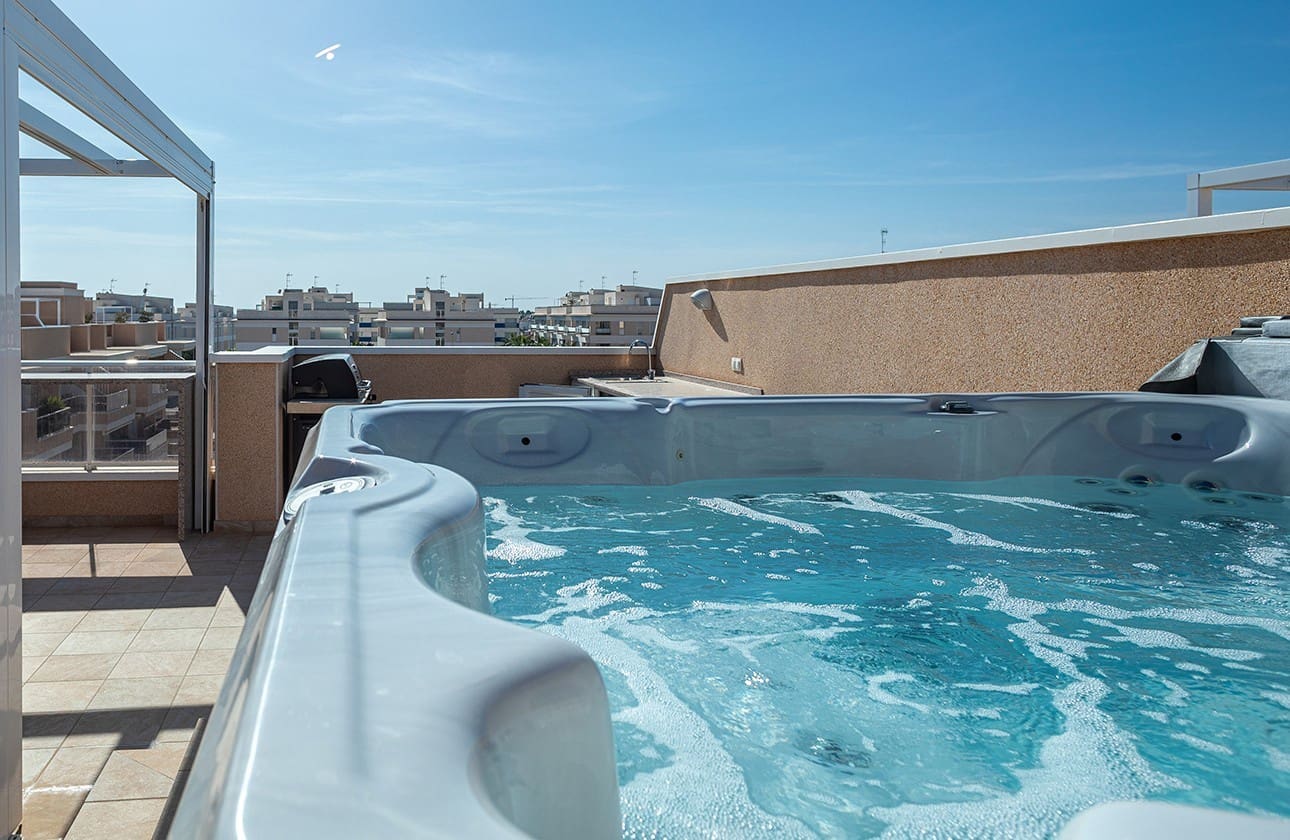 3 soverom Penthouse til salgs i Los Dolses med svømmebasseng garasje - € 419 000 (Ref: 8093255)