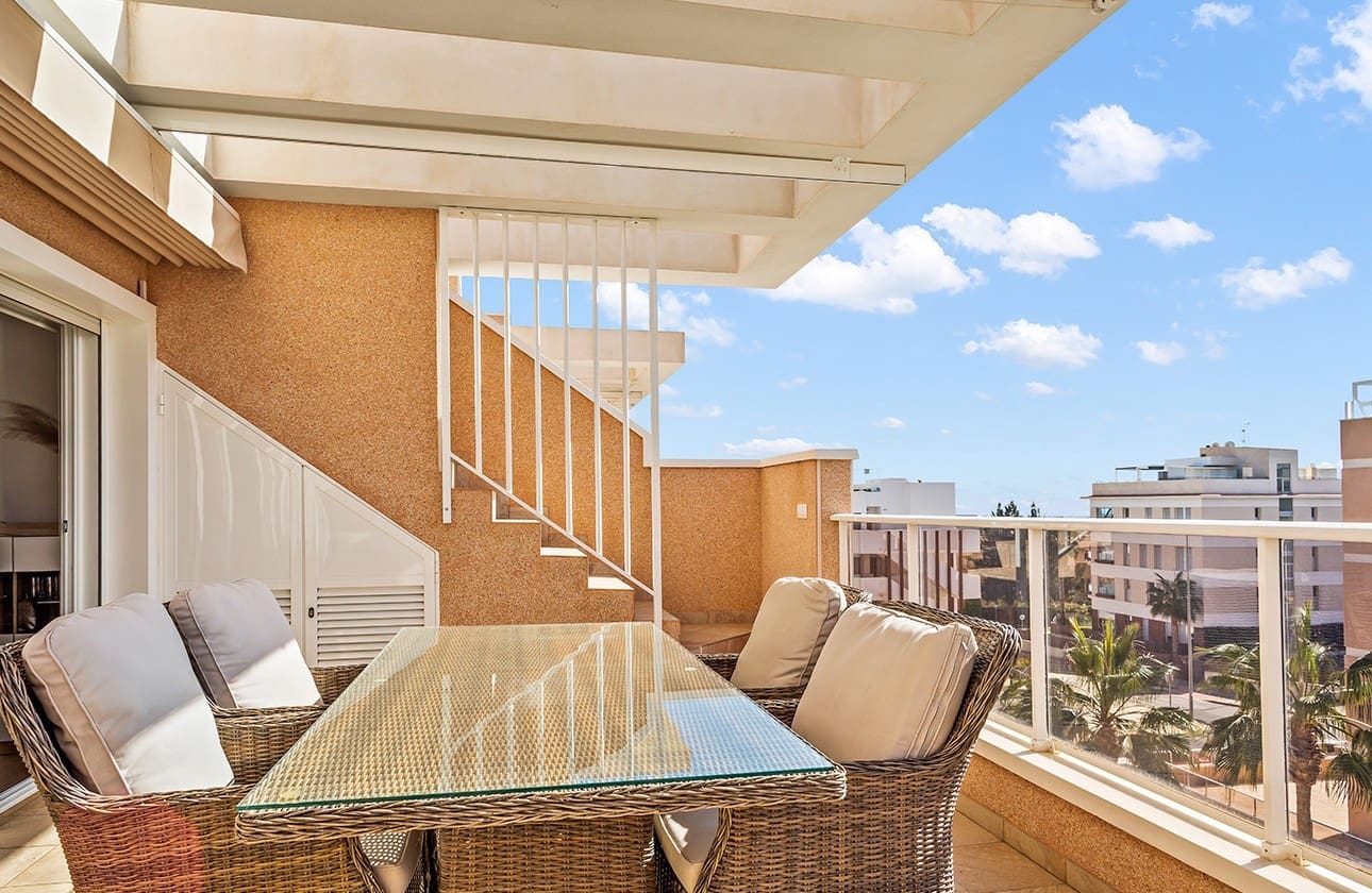 3 soverom Penthouse til salgs i Los Dolses med svømmebasseng garasje - € 419 000 (Ref: 8093255)