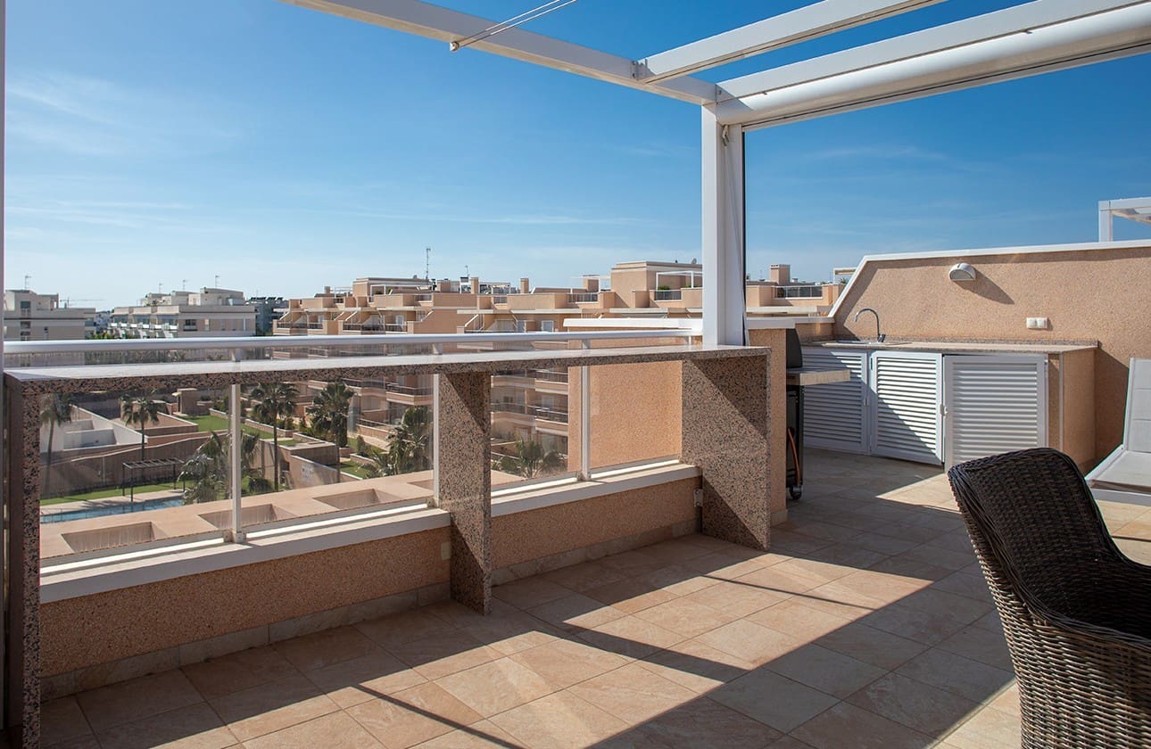 3 soverom Penthouse til salgs i Los Dolses med svømmebasseng garasje - € 419 000 (Ref: 8093255)