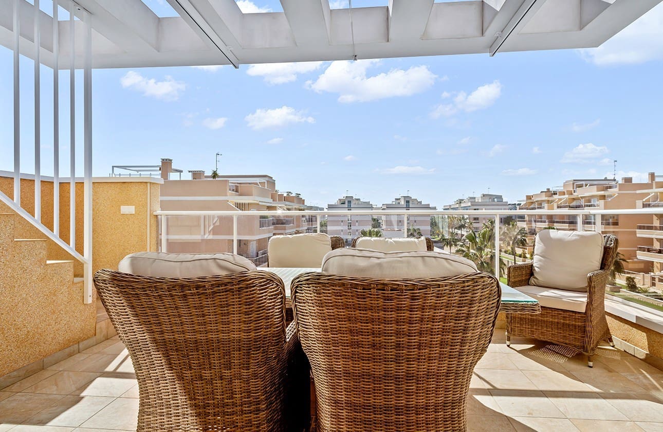 3 soverom Penthouse til salgs i Los Dolses med svømmebasseng garasje - € 419 000 (Ref: 8093255)