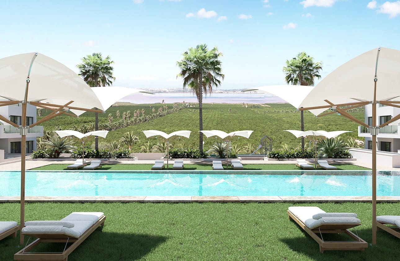 2 sovrum Lägenhet till salu i Torrevieja med pool garage - 299 900 € (Ref: 8107045)