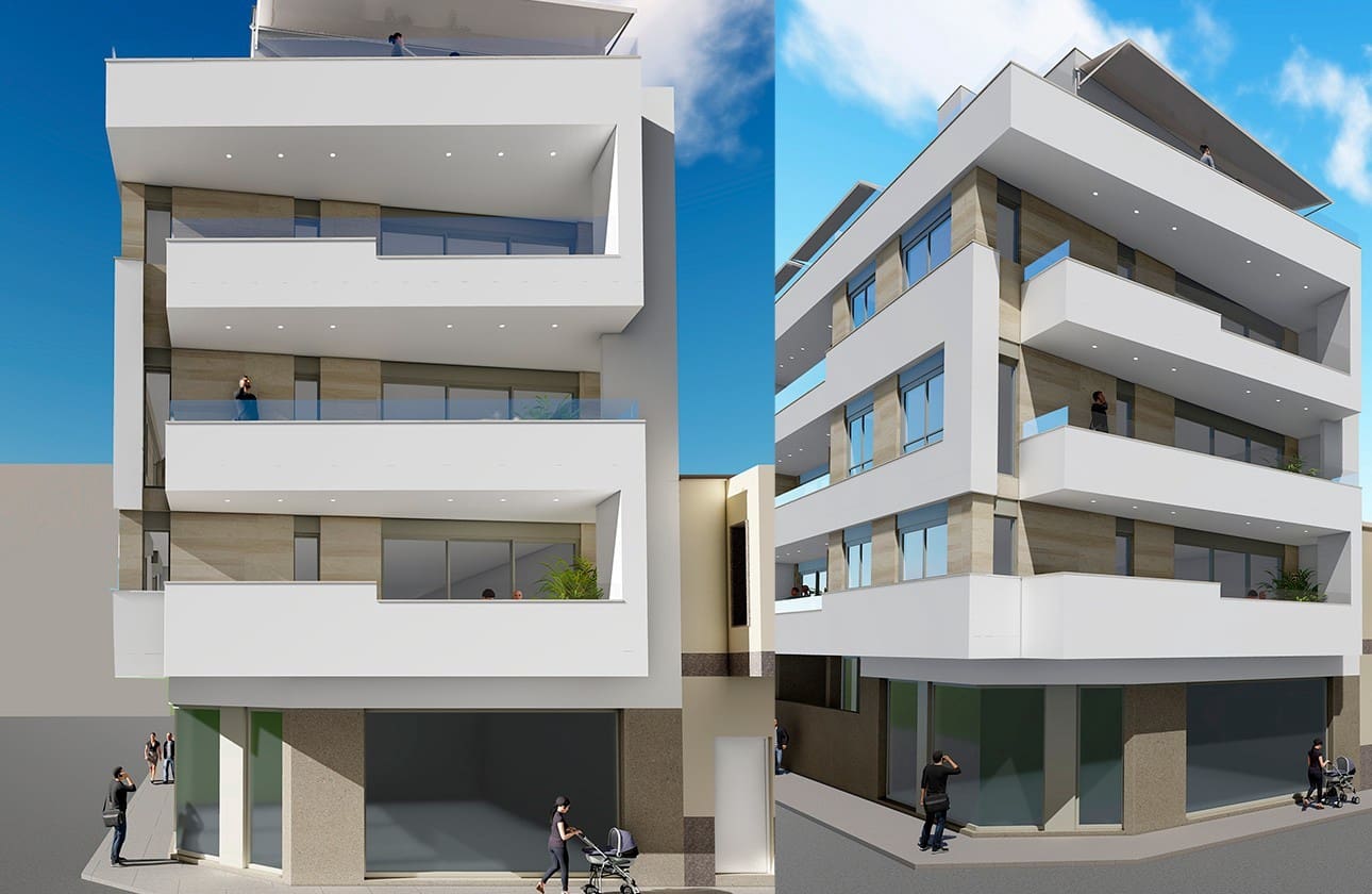 1 soverom Leilighet til salgs i Torrevieja med svømmebasseng garasje - € 198 000 (Ref: 8107925)