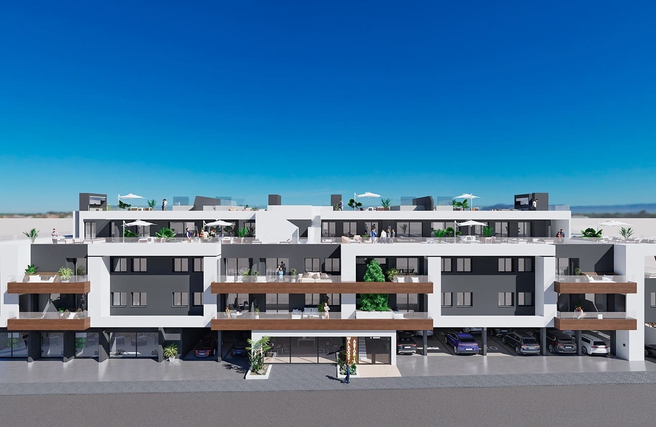 2 bedroom Apartment for sale in Benijofar with pool garage - € 253,000 (Ref: 8107928)